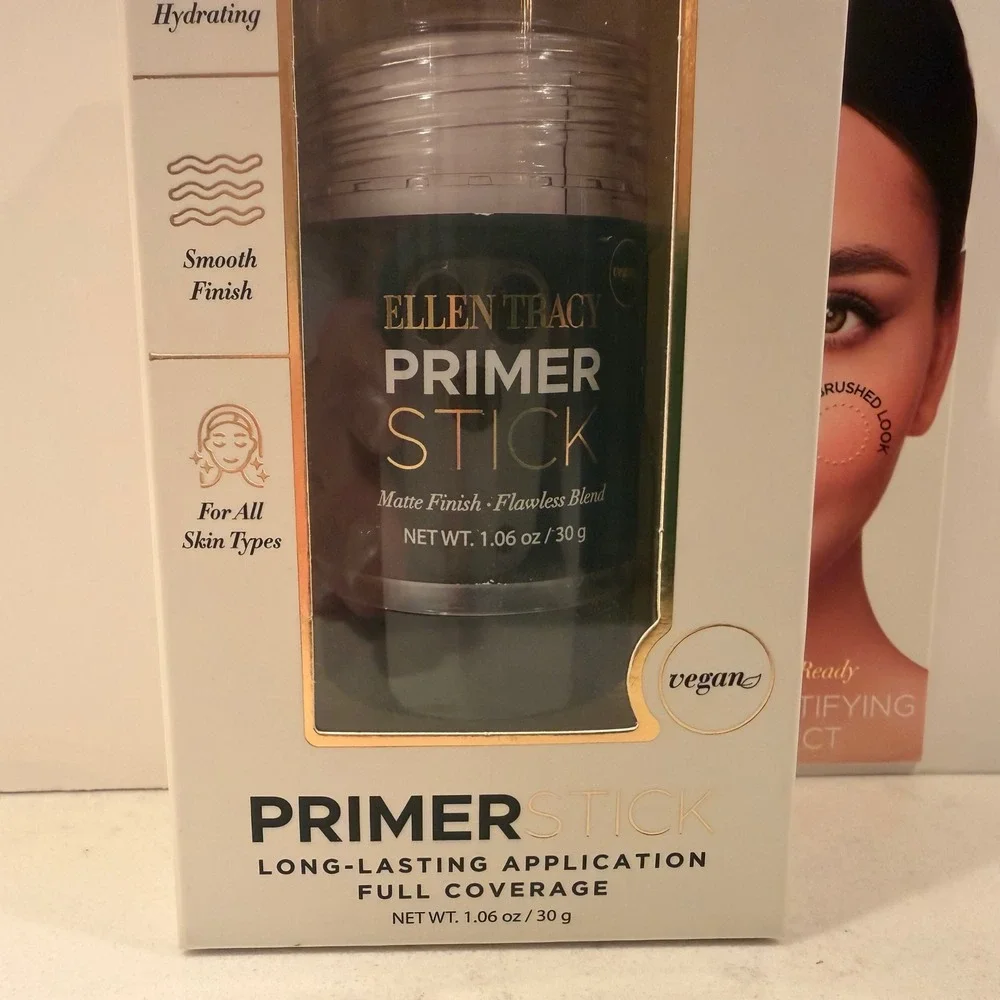 Ellen Tracy Primer Stick (1.06 Oz) Full Coverage Mattifying Long Lasting Smooth
